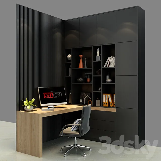 Cabinet Furniture_028 3DSMax File