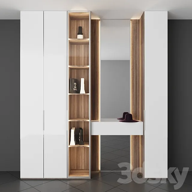 Cabinet in the hall 3DSMax File