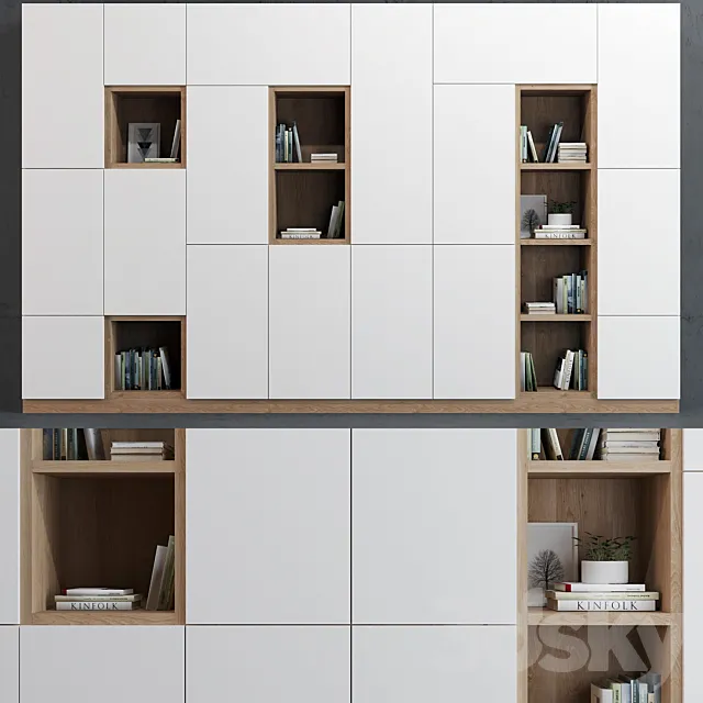 Cabinet – shelving 3DS Max Model