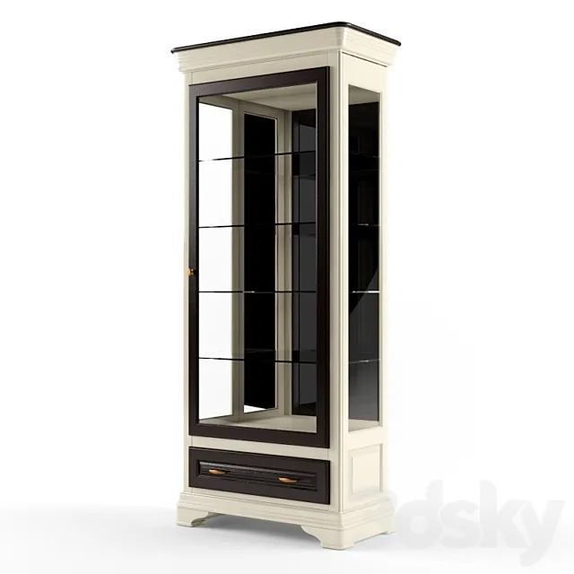 Cabinet with a showcase of “Vlad” 3DSMax File