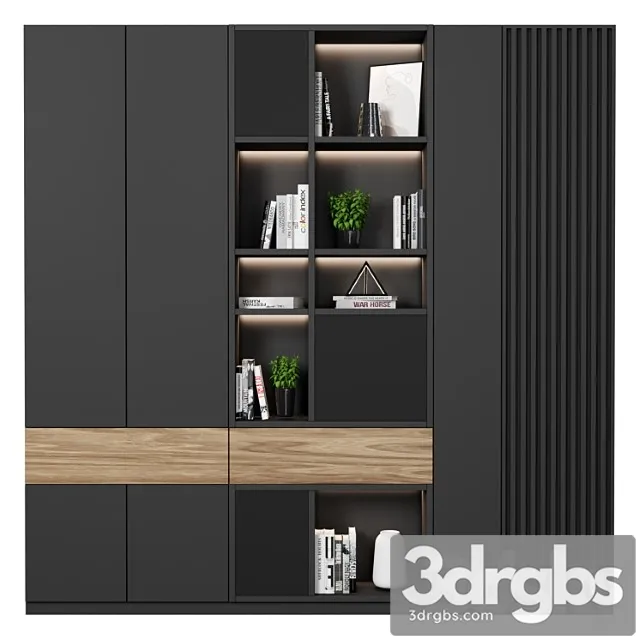 Cabinet with shelves 21