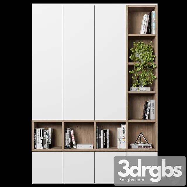 Cabinet with shelves 48