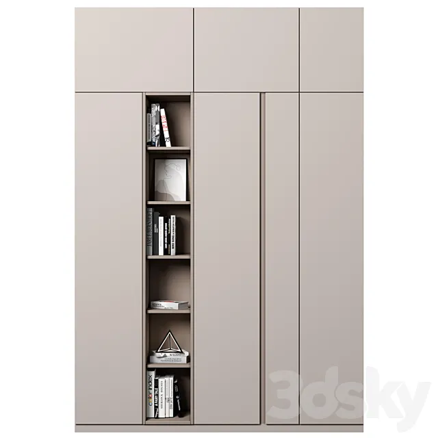 Cabinet with shelves 73 3DS Max Model