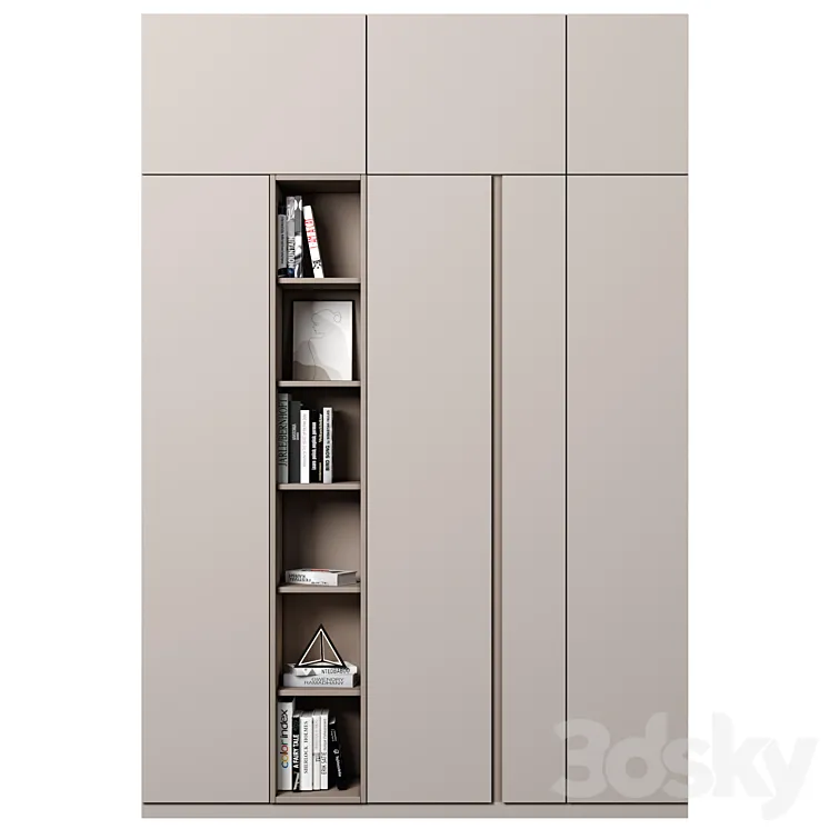 Cabinet with shelves 73 3DS Max Model