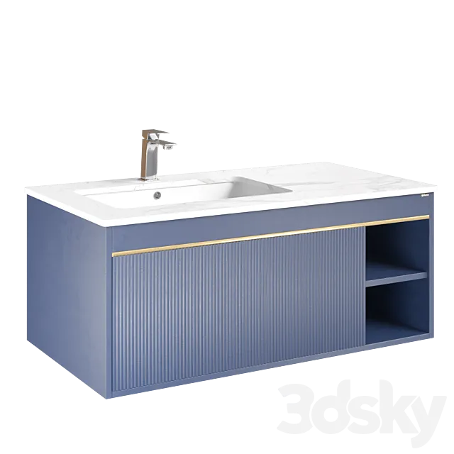 Cabinet with sink Orans 3ds Max