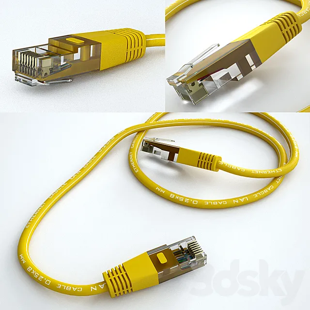 Cable Internet 3DSMax File