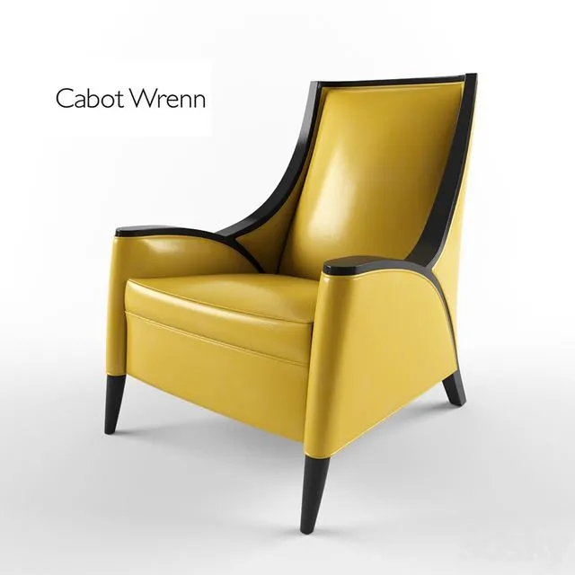 Cabot Wrenn Lounge Chair 3dsMax Model