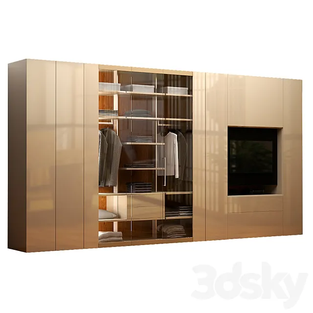 Caccaro_ROOMY cabinet 3DS Max Model