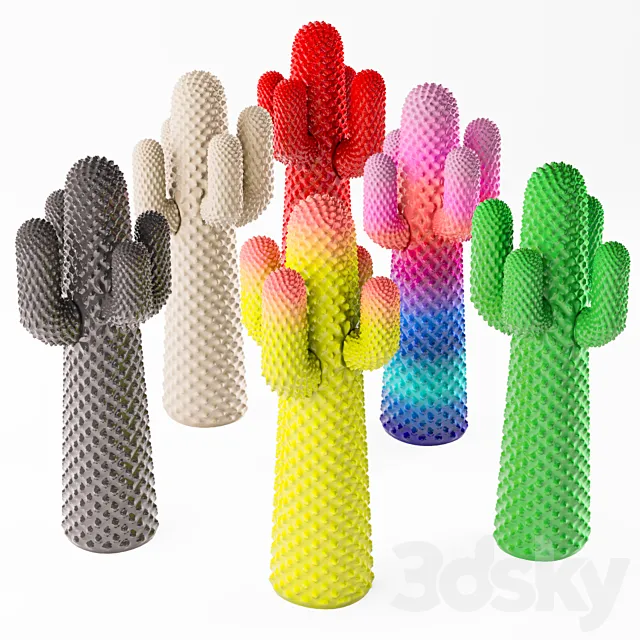 Cactus gufram coat hanger 3DSMax File
