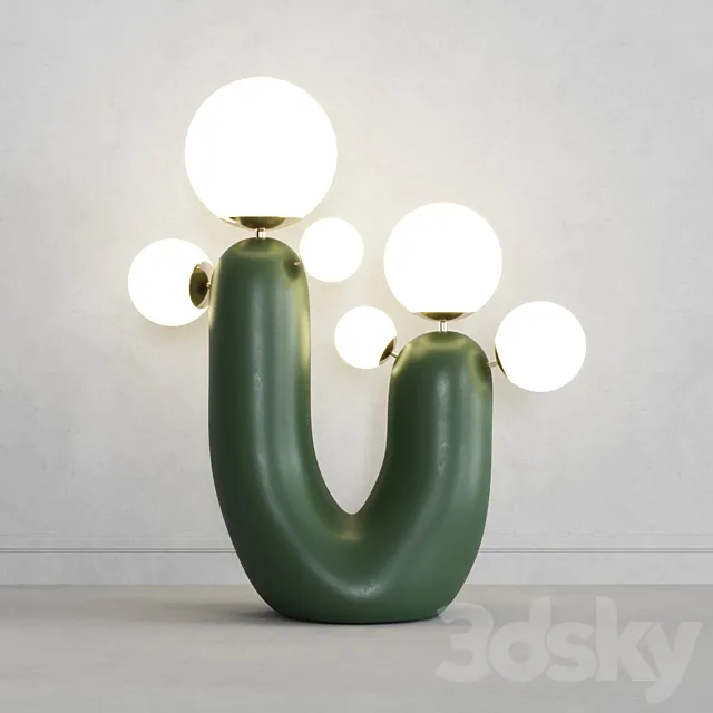 Cactus lamp 3DSMax File