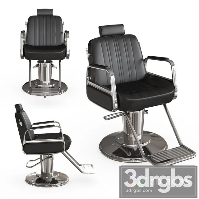 Cadillac Professional Barber Chair 3dsmax Download