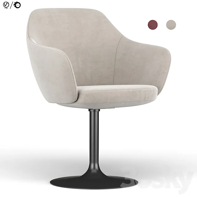 Cadira chair 3ds Max