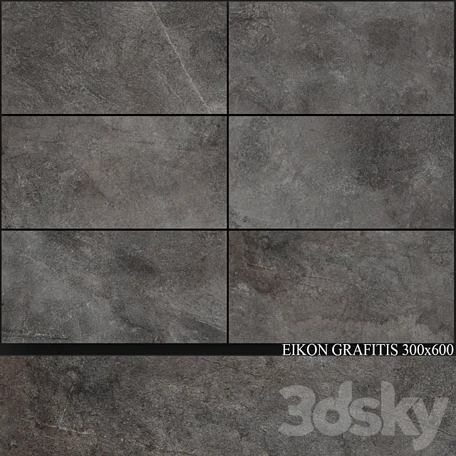 Caesar Eikon Grafitis 300×600 3ds Max