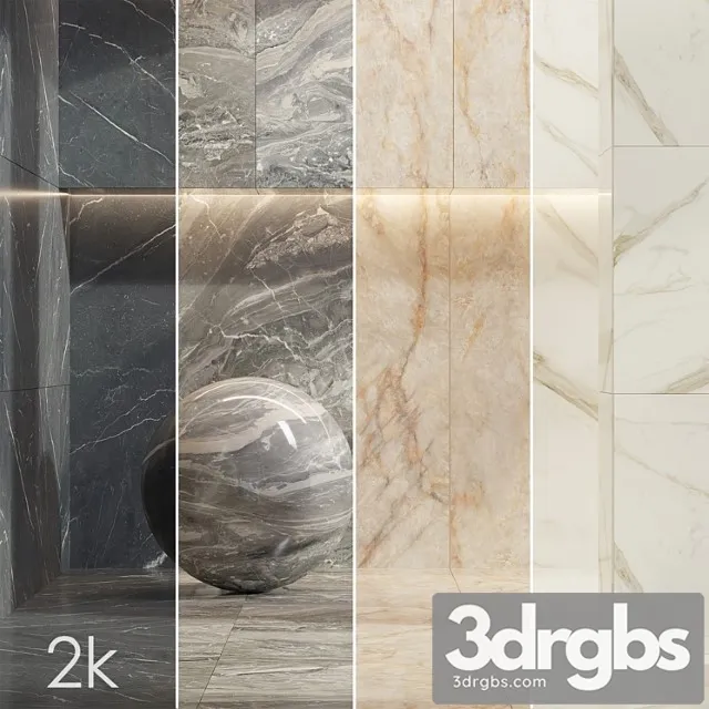 Caesar Set 25 Marble Bundle 4 Types White Grey Beige And Black 3dsmax Download
