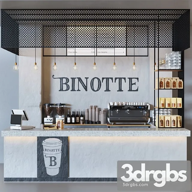 Cafe binotte 3dsmax Download