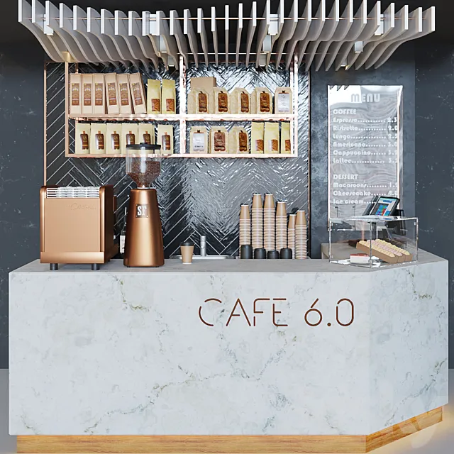 Cafe “Cafe 6.0” 3DSMax File