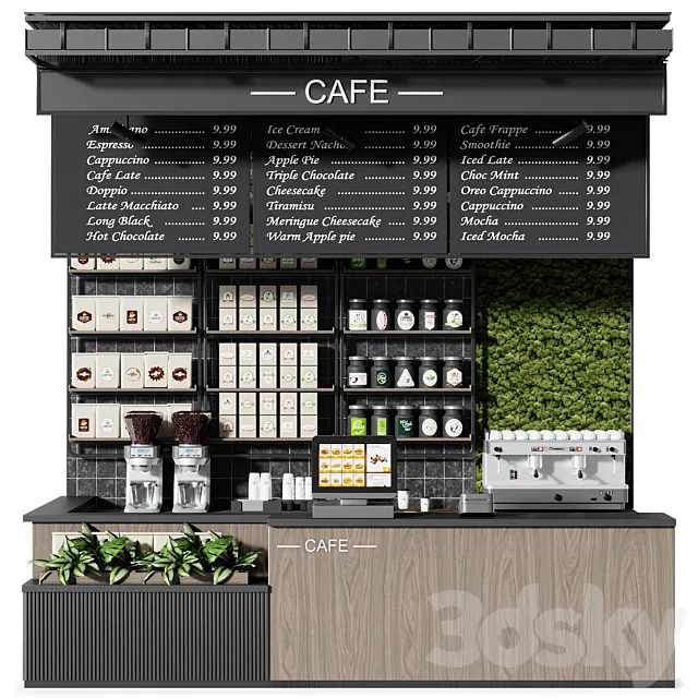 Cafe vol 20 3ds Max