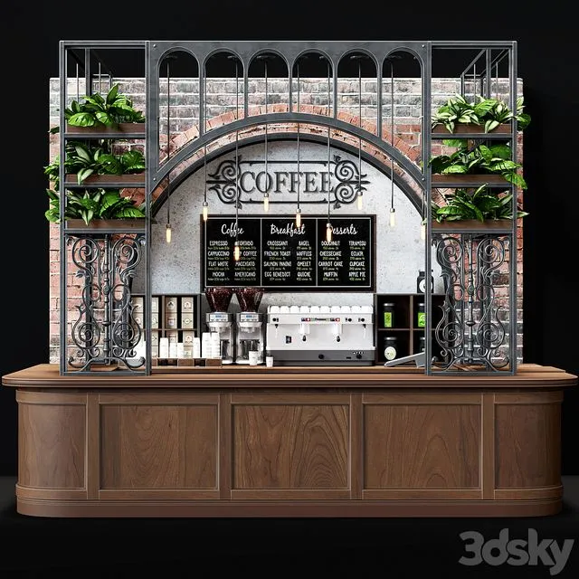 Cafe vol 5 3dsMax Model