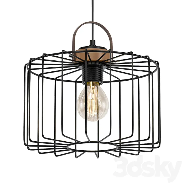 Cage Wire Color black D32 3ds Max