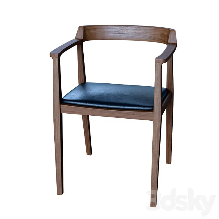 Caitlan Dining Armchair 3DS Max Model