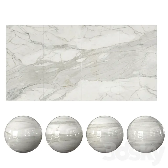 calacatta roman 3ds Max