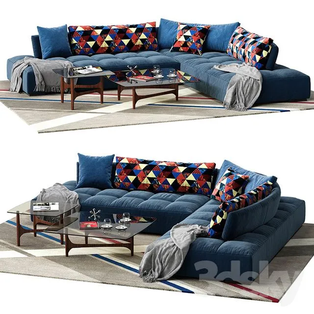 Calanque sofa 3dsMax Model
