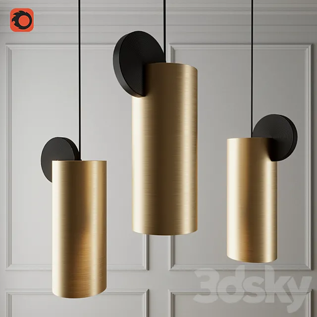 Calé (e) pendant light V1 3DSMax File