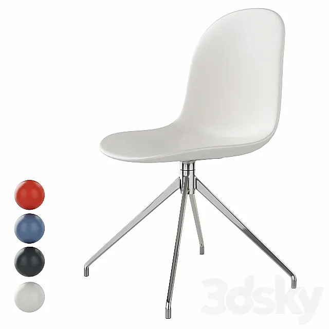 Calligaris Academy chair. 3ds Max