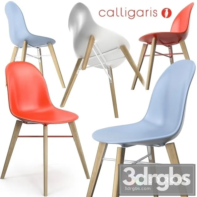 Calligaris Academy MW Chair 3dsmax Download