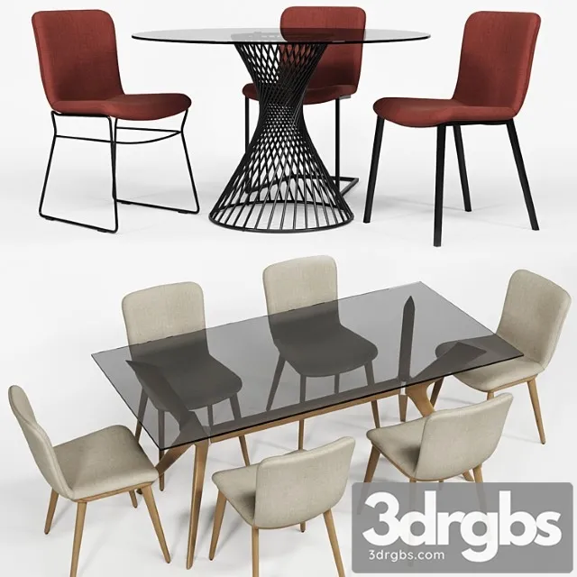 Calligaris annie chair vortex tokyo table 2 3dsmax Download