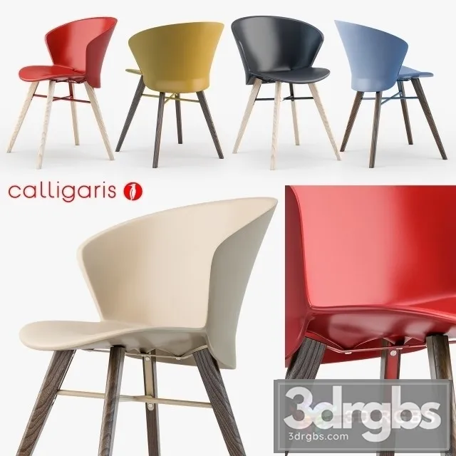 Calligaris Bahia W Chair 3dsmax Download