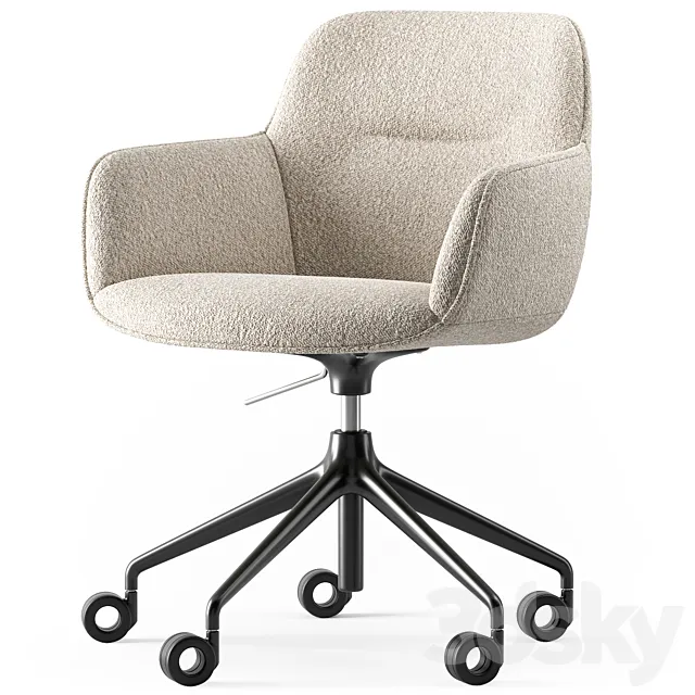 Calligaris Cocoon office chair 3DSMax File
