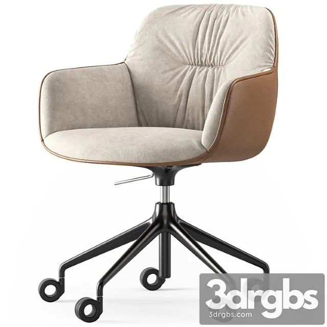 Calligaris Cocoon Soft Office Chair 1 3dsmax Download