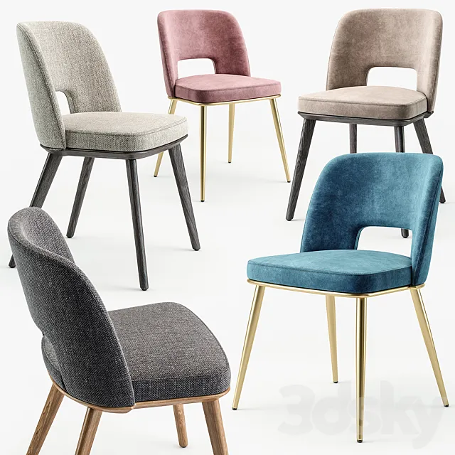 Calligaris foyer chair 3ds Max