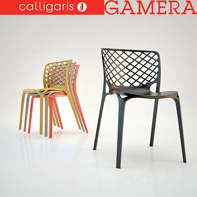 Calligaris Gamera chair 3DS Max Model