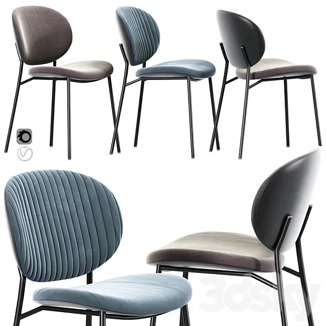 Calligaris Ines Dining Chair 3DS Max Model