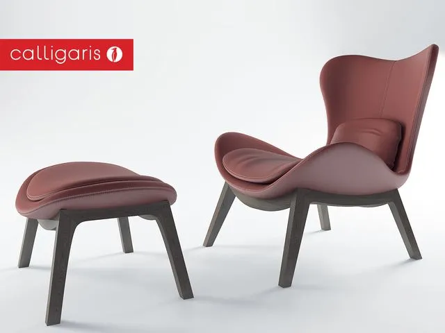Calligaris Lazy 3dsMax Model