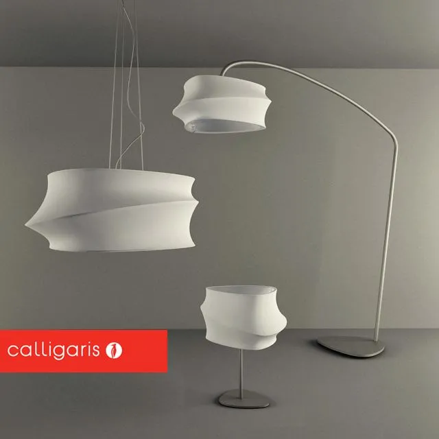 Calligaris light set 3dsMax Model