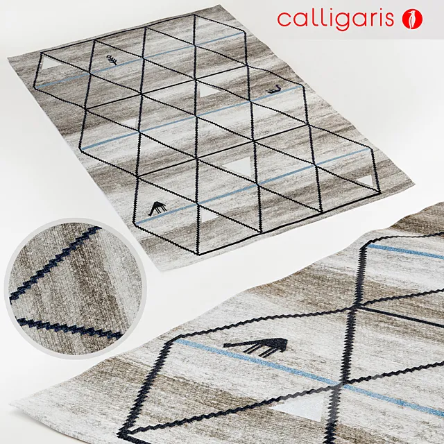 Calligaris rug Gava carpet 3DS Max Model