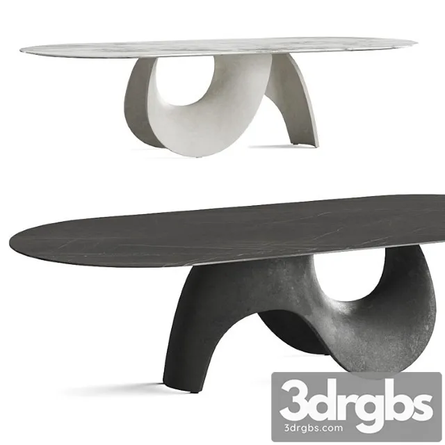 Calligaris Seashell Dining Table 3dsmax Download
