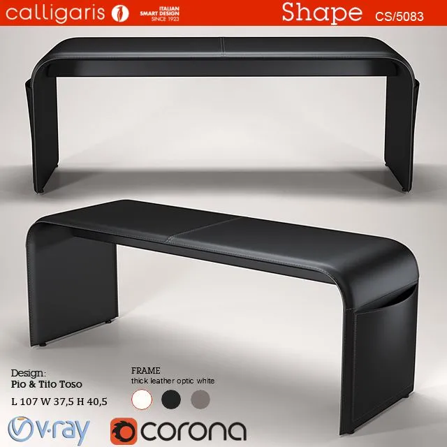 Calligaris SHAPE 3dsMax Model