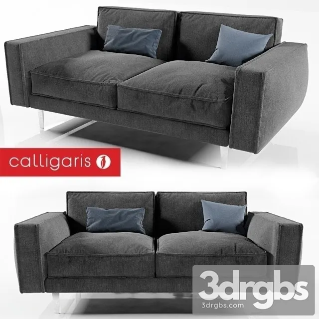 Calligaris Square Sofa 3dsmax Download