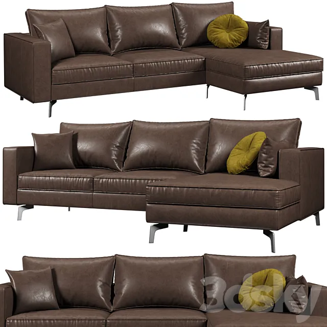Calligaris Square sofa 3ds Max