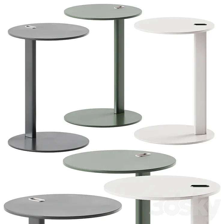 Calligaris Tender Side Table \/ Side Table 3DS Max Model