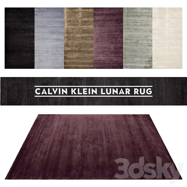 CALVIN KLEIN LUNAR RUG 3DS Max Model