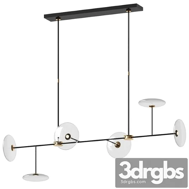 Calvino large linear chandelier – circa lighting