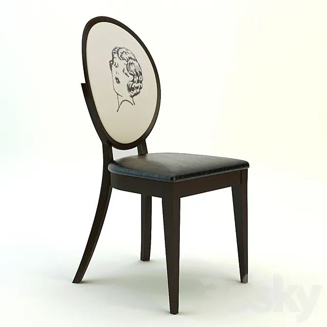 Calypso chair 3ds Max