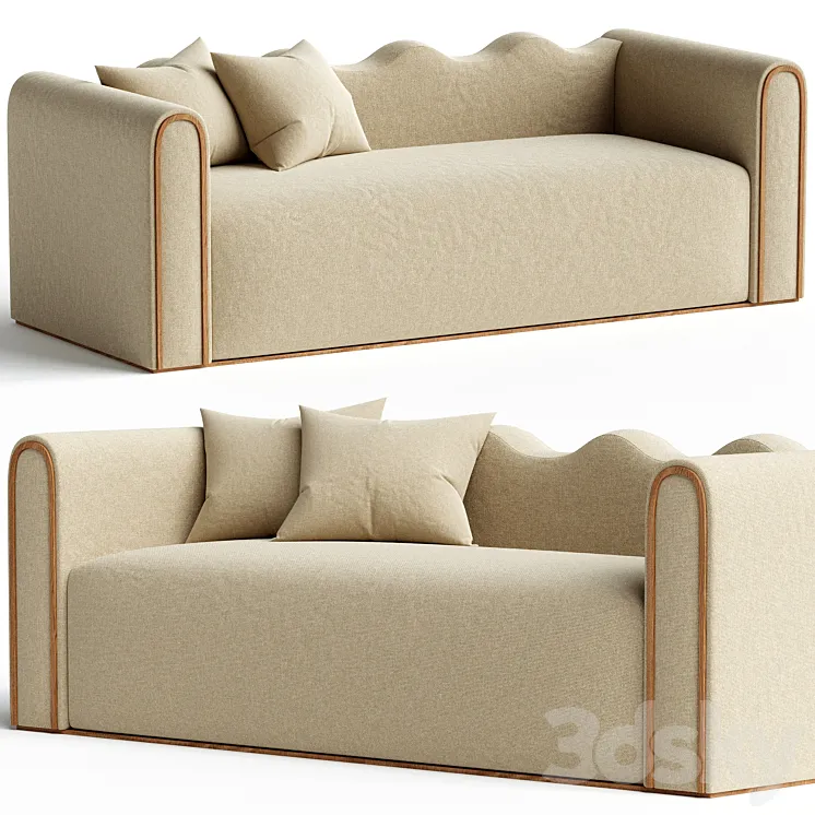 Camarat sofa L 3DS Max Model