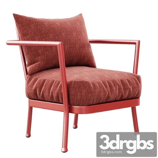 Camargue garden armchair by flexform