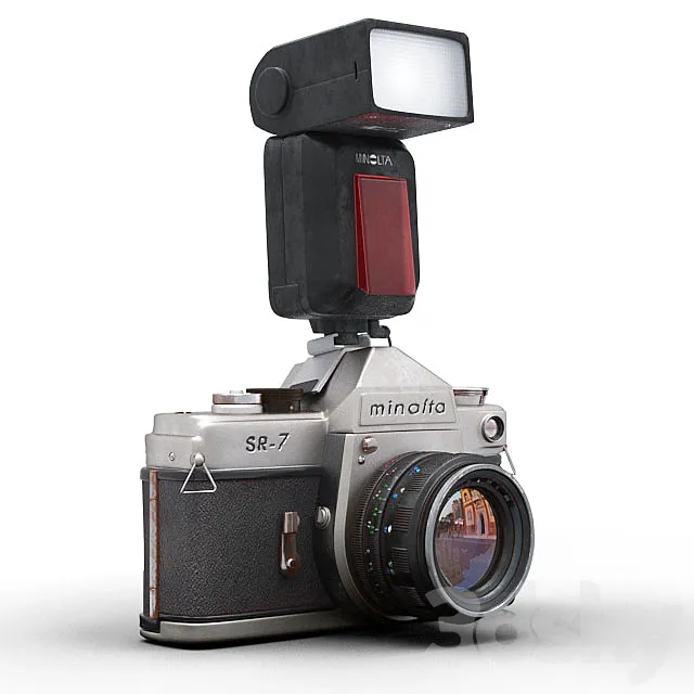 camera Minolta sr7 3ds Max